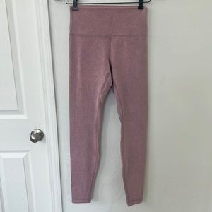 Pink Lululemon Leggings - 6